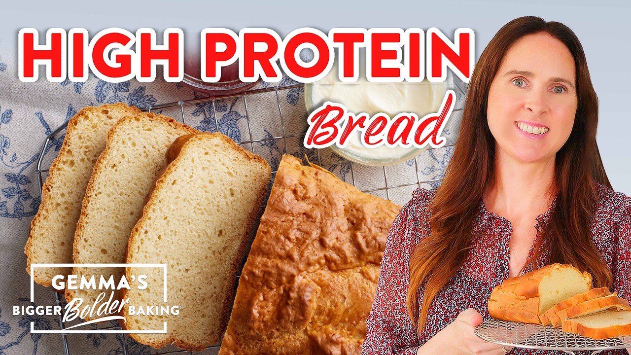 How to Make High Protein Bread with ONLY 6 Ingredients!