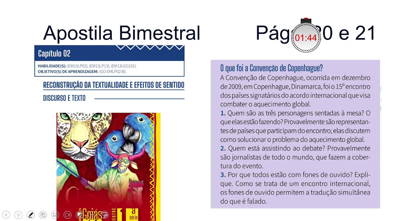 🔴 MANHÃ - LÍNGUA PORTUGUESA - 11.02.26 - 1ª Série - AULA 01