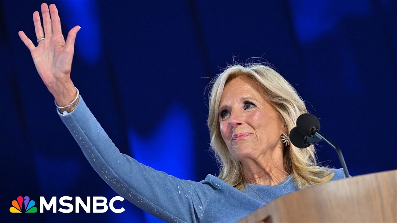 Jill Biden honors husband Joe Biden at Democratic convention