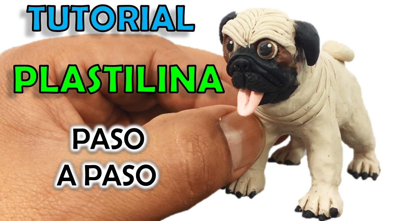 ✅ COMO HACER UN PERRO PUG DE PLASTILINA PASO A PASO ✅ MI MUNDO DE PLASTILINA