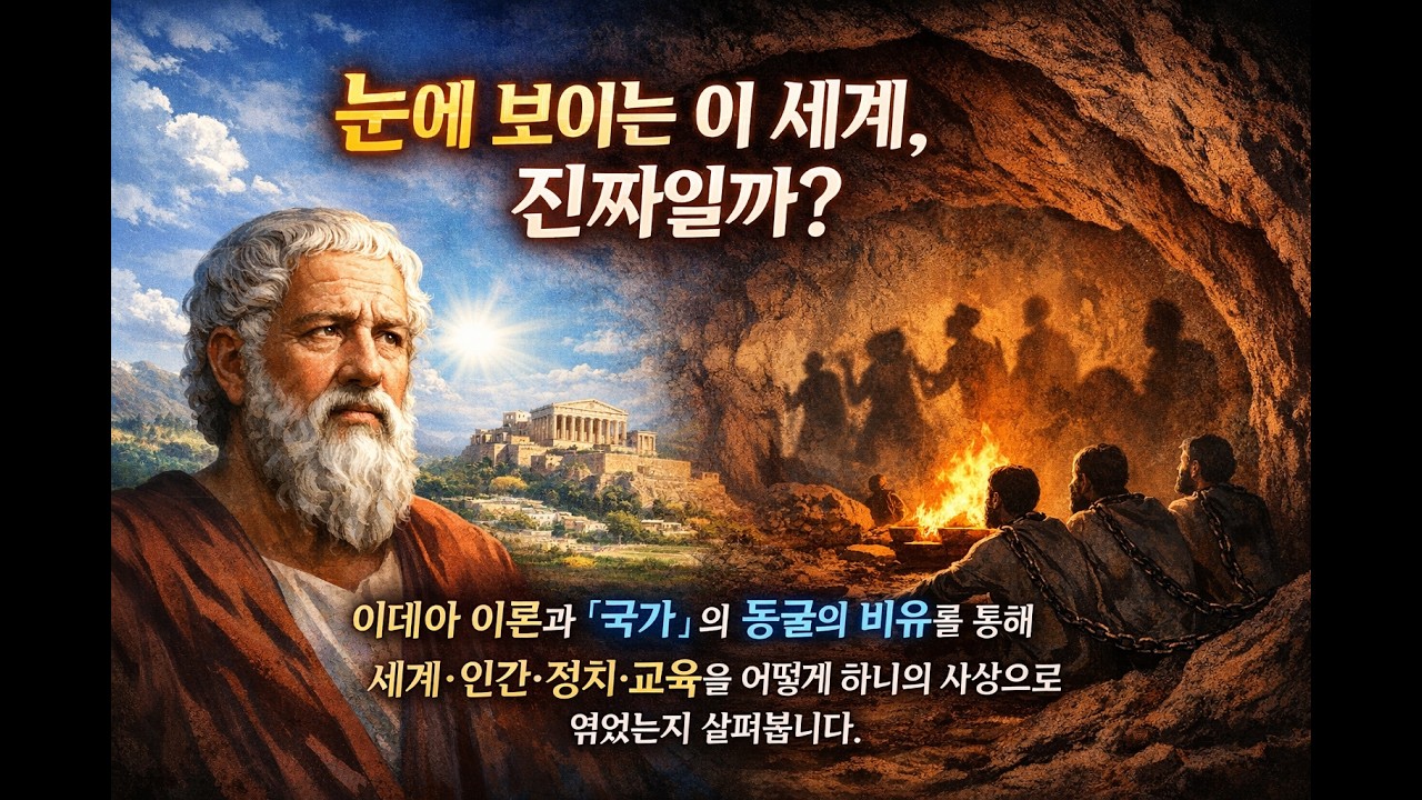 [그리스 문화 9편] 눈에 보이는 이 세계는 정말 ‘진짜’일까요?
