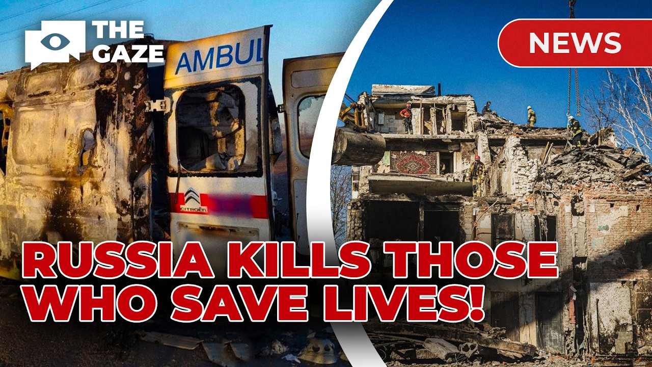 WAR CRIME NEAR KUPIANSK: FPV Drone Wipes Out Medics. Why is Russia Targeting Trains?