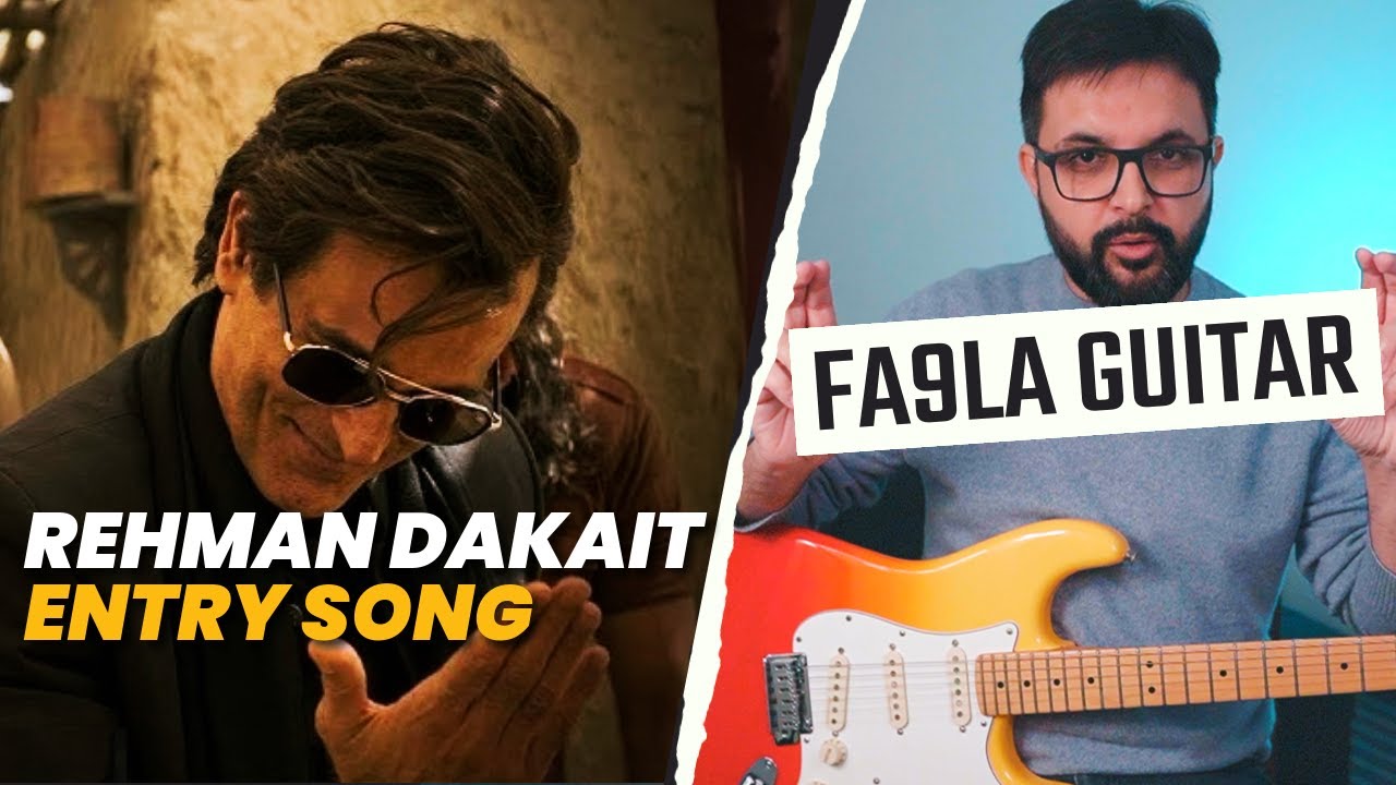 Fa9la Guitar Tutorial | Rehman Dakait Entry Song (Dhurandhar) | Easy & Accurate