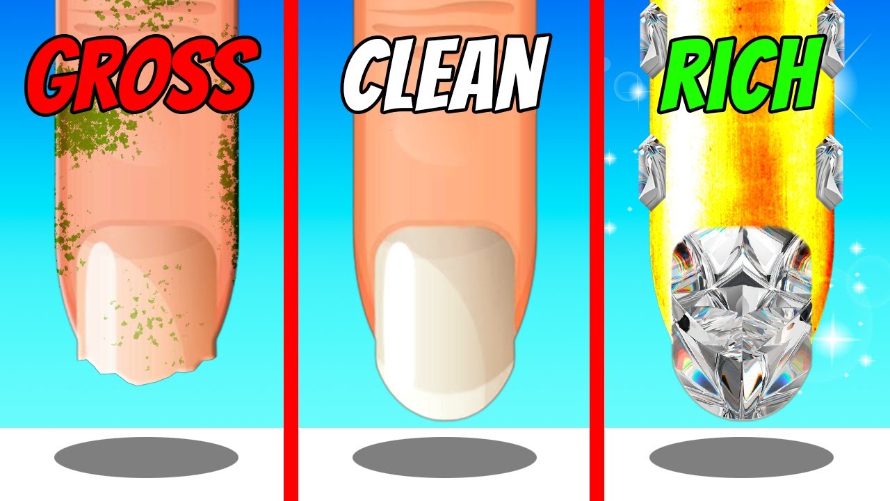 From POOR To BILLIONAIRE in Nail Stack!