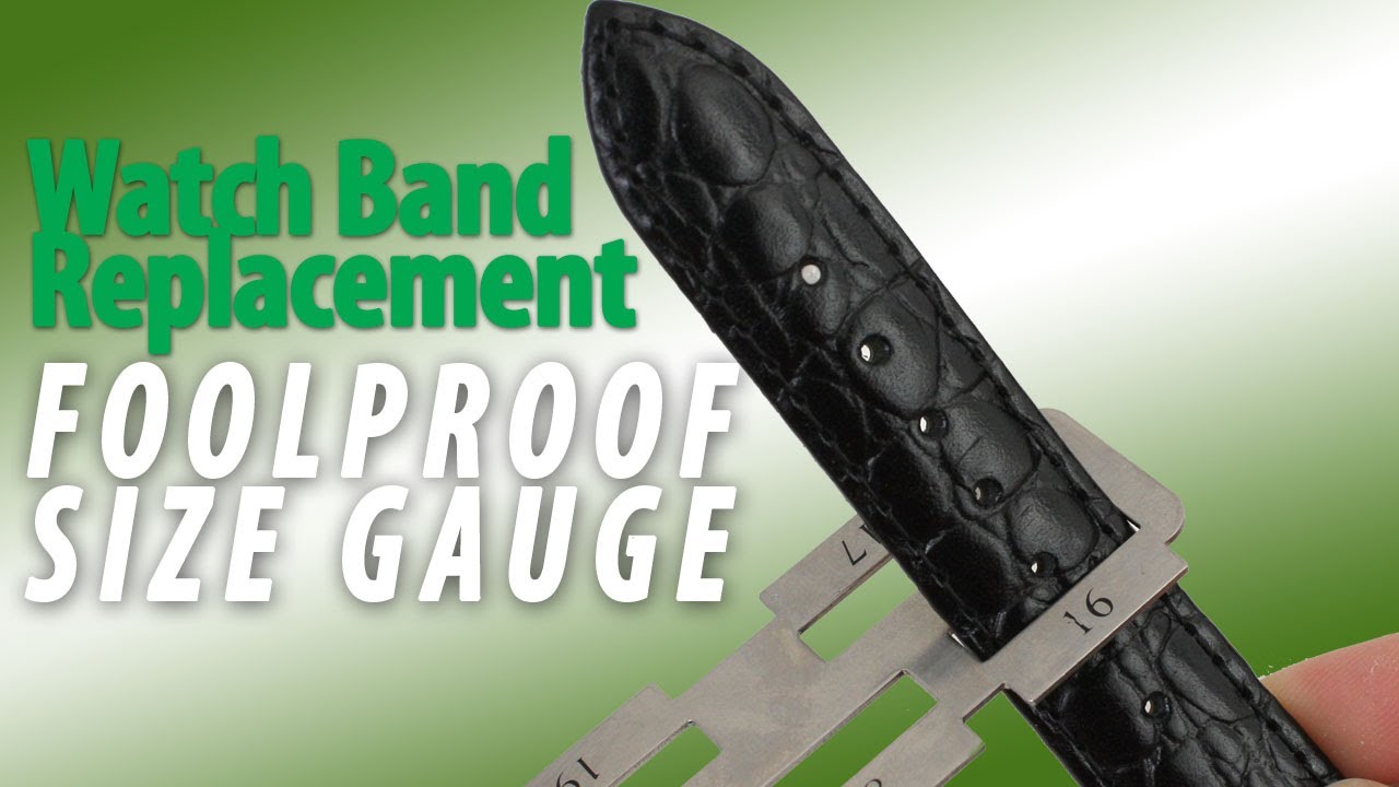 Watch Band Measuring Gauge