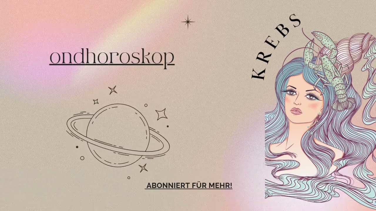 Mondhoroskop Krebs!