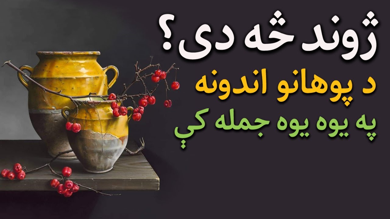 What is life? ژوند څه دی؟