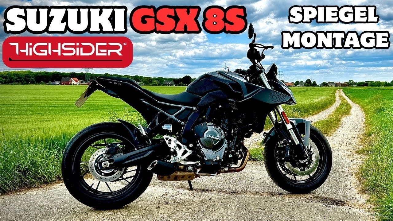SUZUKI GSX 8s | Highsider Spiegel und Hebelschutz Montage | New Toy in Town