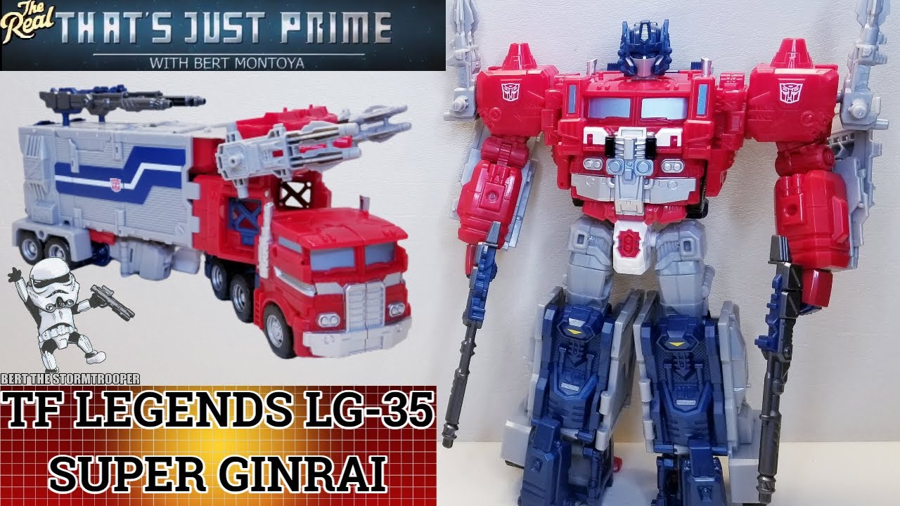 Transformers Takara Legends LG-35 SUPER GINRAI! 
