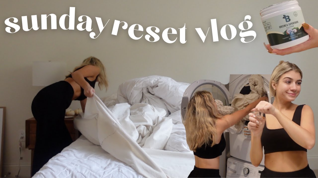 Sunday Reset Vlog! Clean and Prep with Me for A New Week