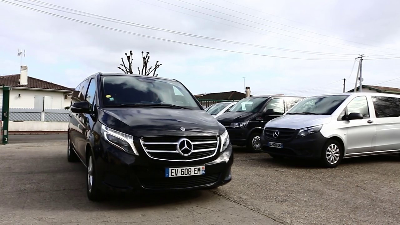 Classe V Mercedes 8 places XL coffre 2m3