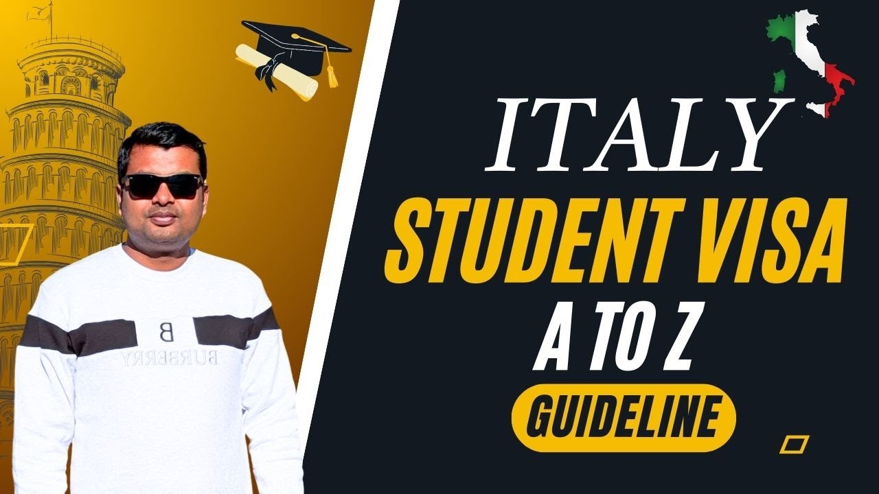 Italy Student Visa Application Full Process A to Z | Must Watch Before Applying! Student Visa 2025✈️