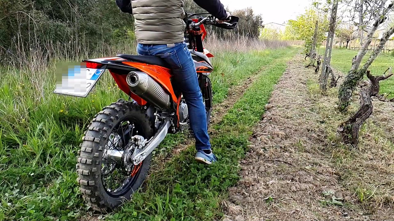 KTM EXC-F 350 launch control P&B test