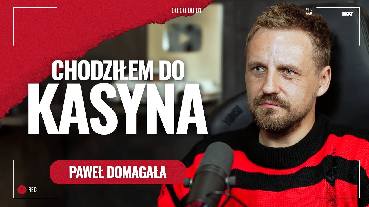 Paweł Domagała: przegrywałem kasę w kasynie