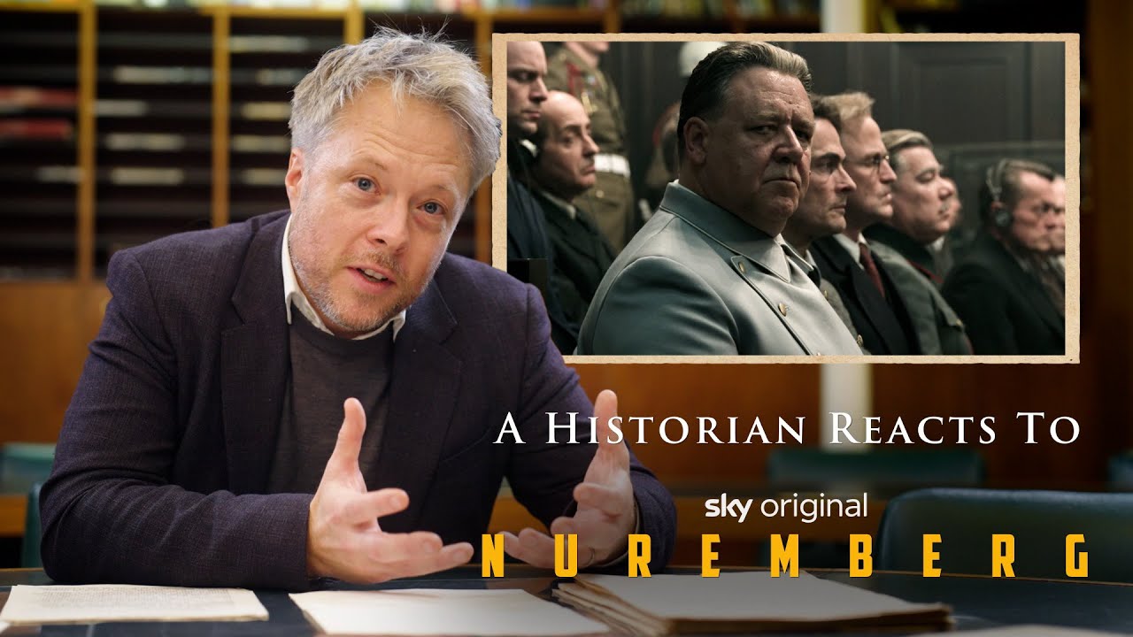 Imperial War Museum Historian James Bulgin Reacts to 'Nuremberg' | Sky