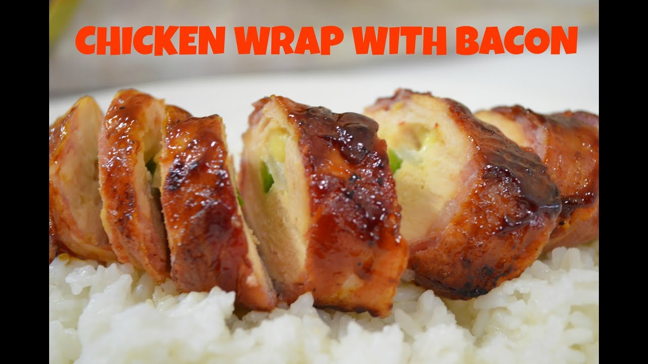 CHUCHEMAN - How to make chicken wrap with bacon - Mexican recipes