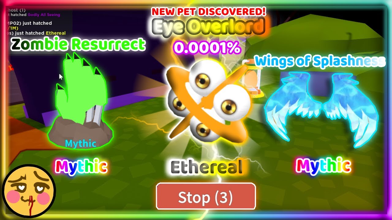 I FINISH HALLOWEEN EGG AND HATCH *ETHEREAL* EYE OVERLORD On Cam 📷💥😱😱 (0.0001%)! | Unboxing Simulator