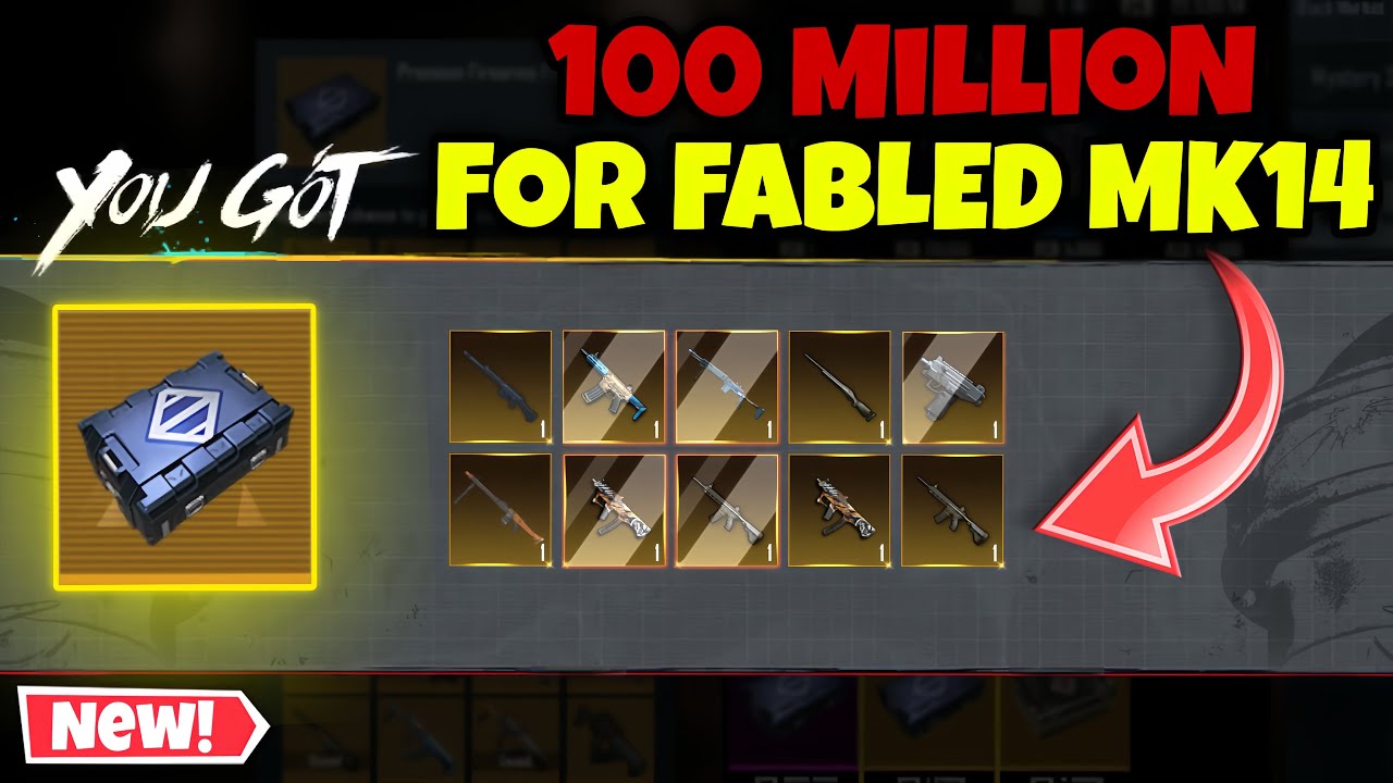 METRO ROYALE SPEND 100 MILLIONS FOR FABLED MK14 | PUBG METRO ROYALE CHAPTER 30 