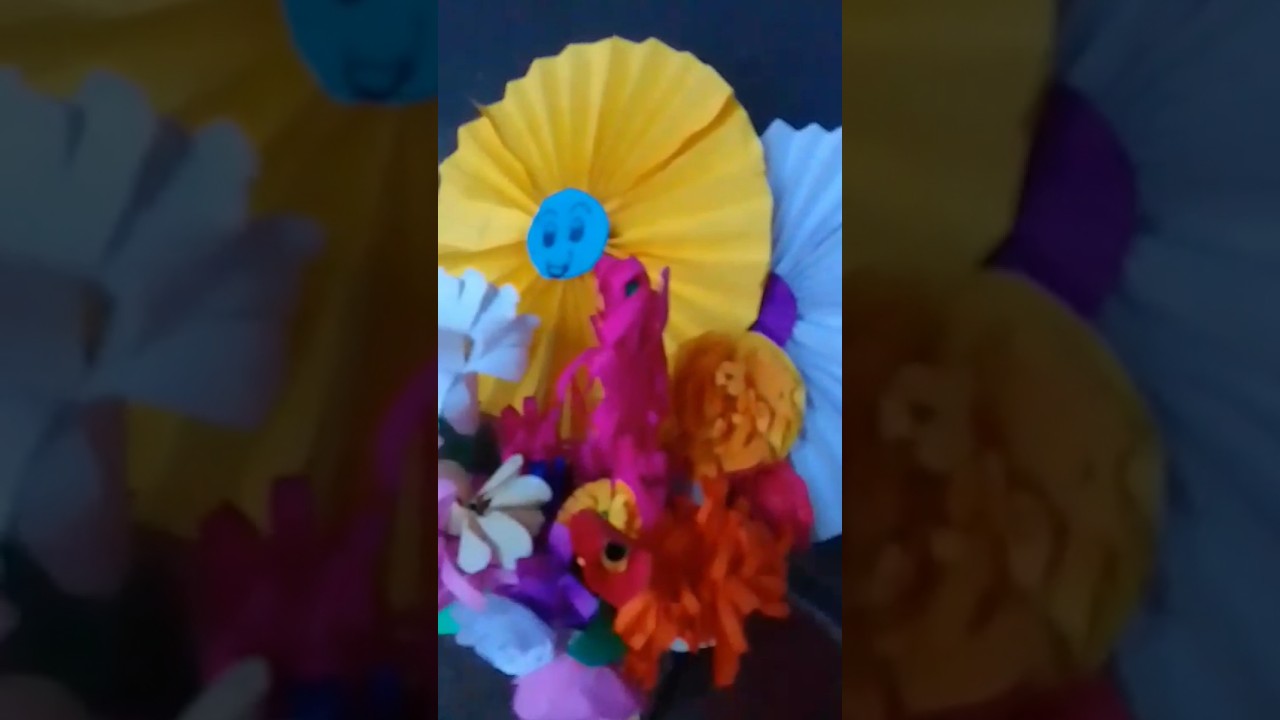 Easy paper craft flowers 