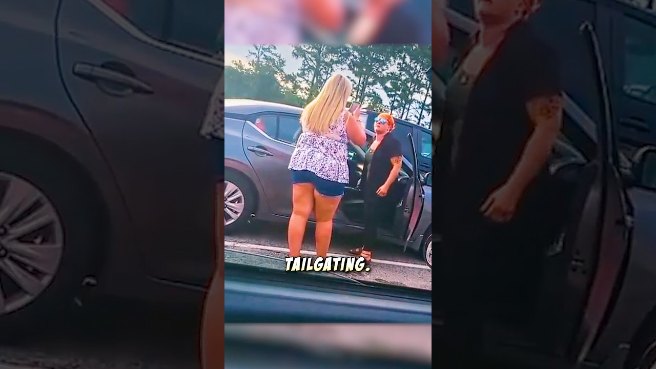 Insane karen threatening with a gun! 😱 #karen #freakout #arrogance