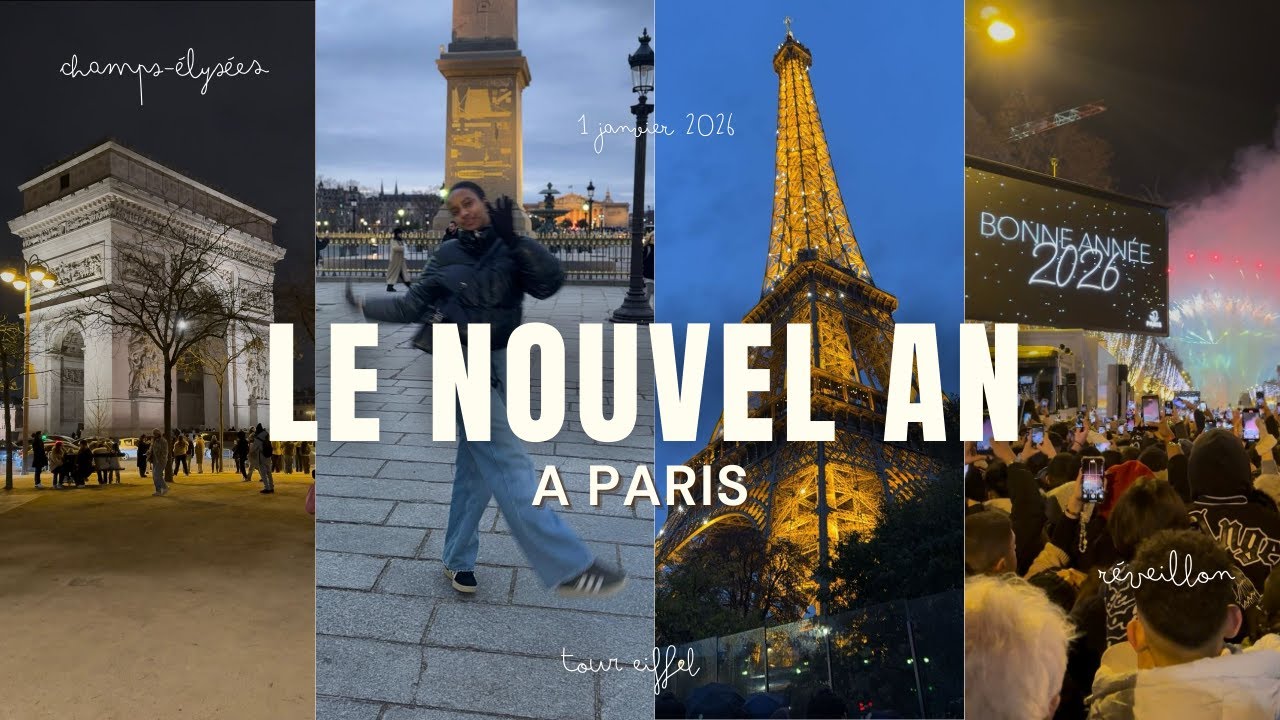 Je passe le Nouvel An à Paris: un 31 au boulot, réveillon sur les Champs & Tour Eiffel, office tour