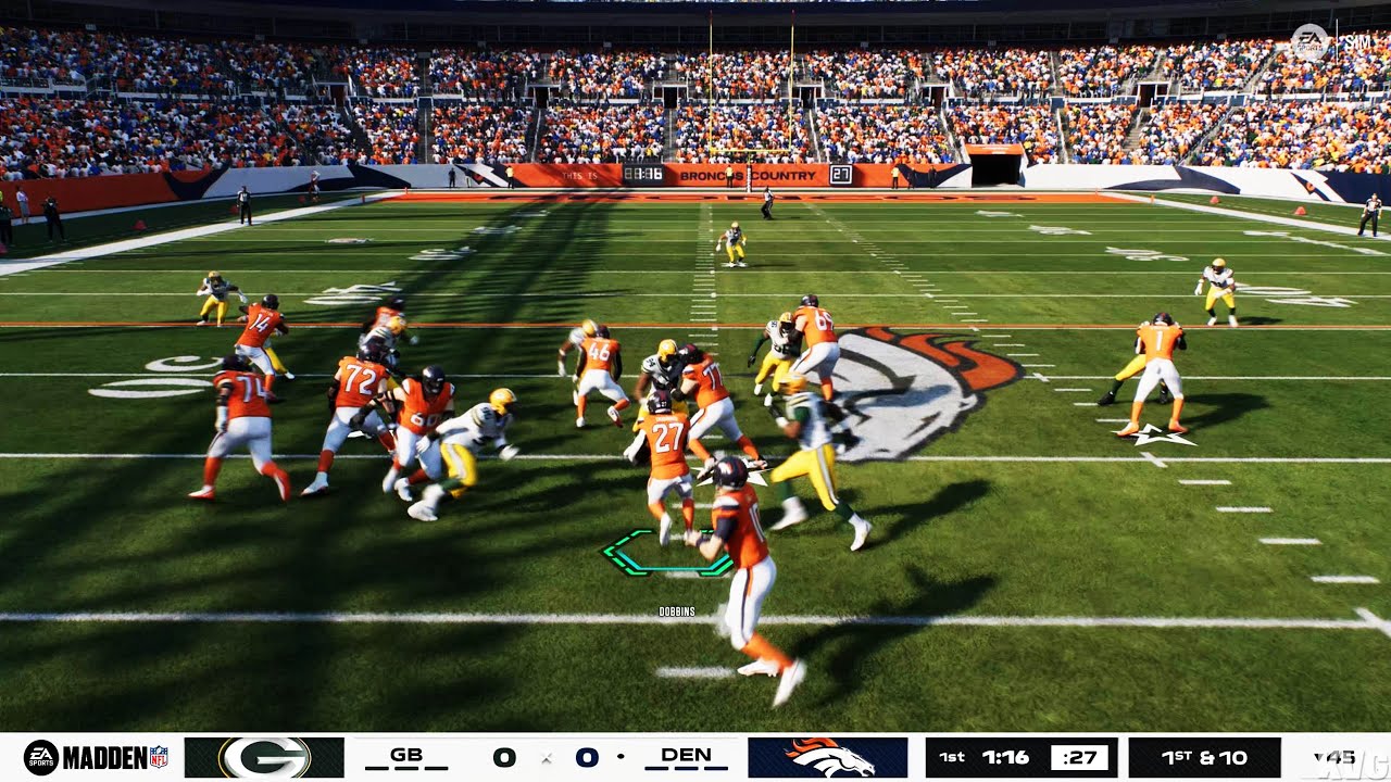 Madden NFL 26 - Green Bay Packers vs Denver Broncos - Gameplay (PS5 UHD) [4K60FPS]