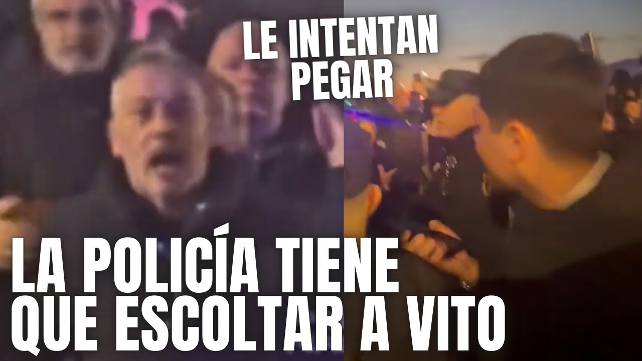 PROGRES AGREDEN a VITO QUILES en una MANIFESTACI&Oacute;N del 11-M y PASA ESTO