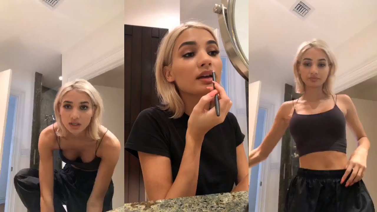 Pia Mia | Instagram Live Stream | 5 April 2018 [ Make-Up Tutorial ]