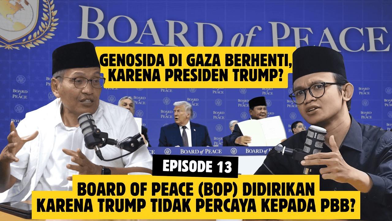 Indonesia Masuk Board of Peace: Diplomasi Cerdas atau Terjebak Skenario Trump? | Gus Ulil Abshar A.