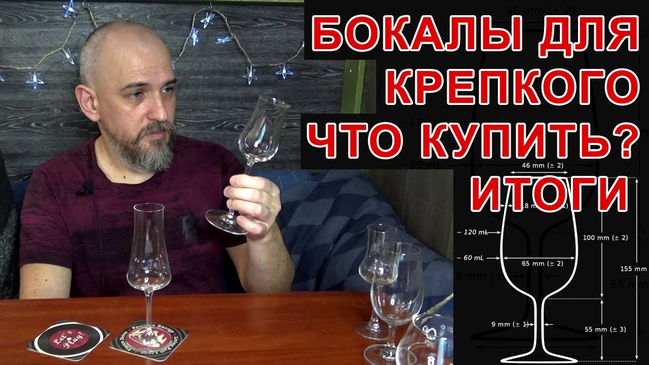 Бокалы для крепкого. Выводы.