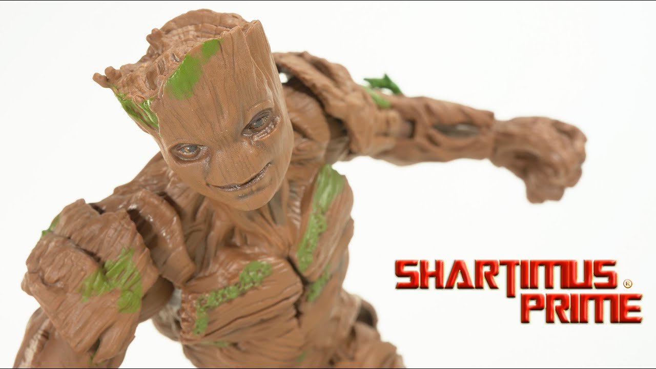 Marvel Legends Groot Volume 3 Guardians of the Galaxy Movie Deluxe Action Figure Review