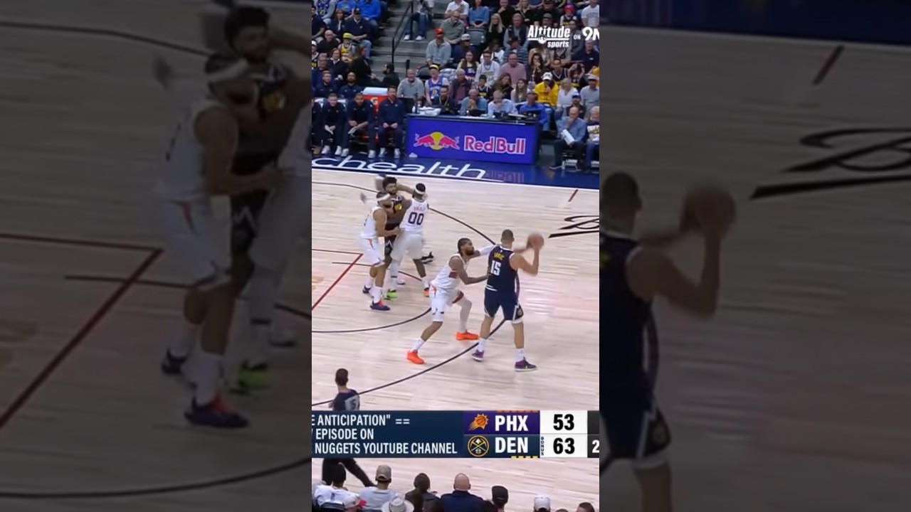 Jokićeva fantastična asistencija na Gordona 🏀 #shortvideo