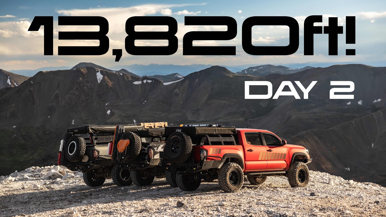 HIGH ALTITUDE CAMPING DAY 2! | Overlanding at 13,820 ft...