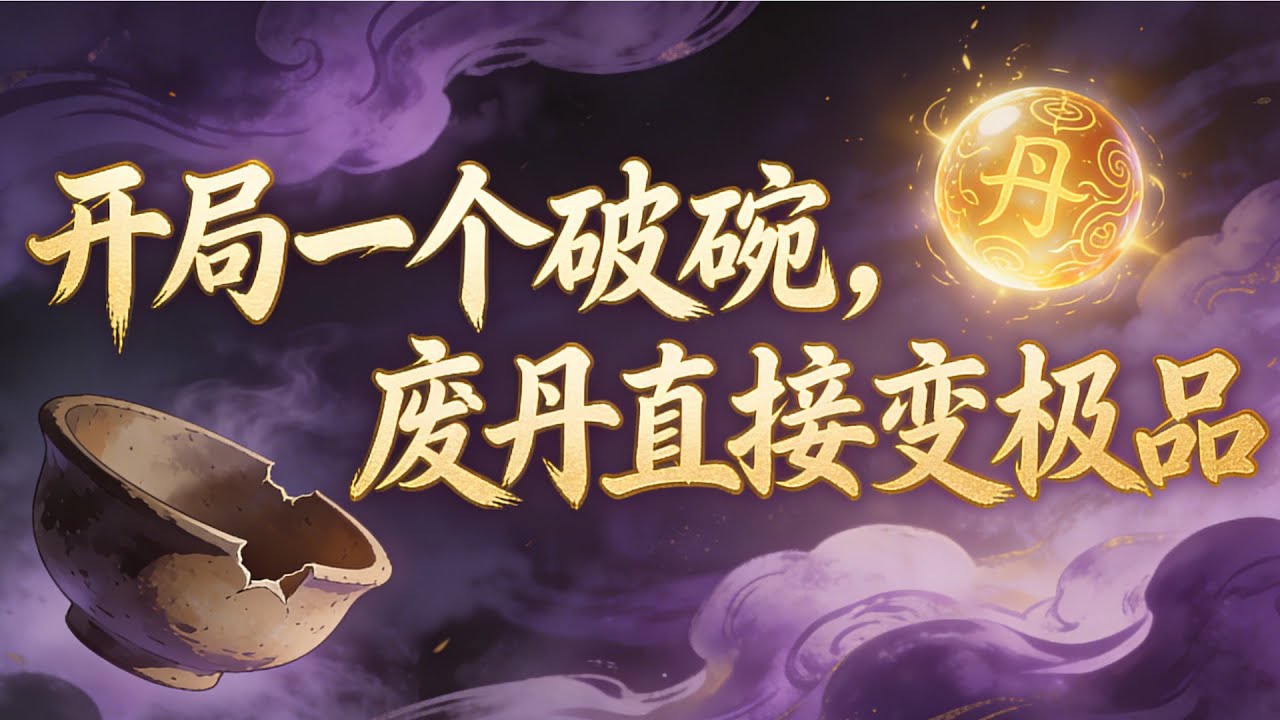 【開局一個破碗，廢丹直接變極品】穿越修仙界，天靈根被誤判天漏之體當廢物。直到他發現，祖傳破碗竟是聚寶盆，廢丹、殘器皆能變極品....