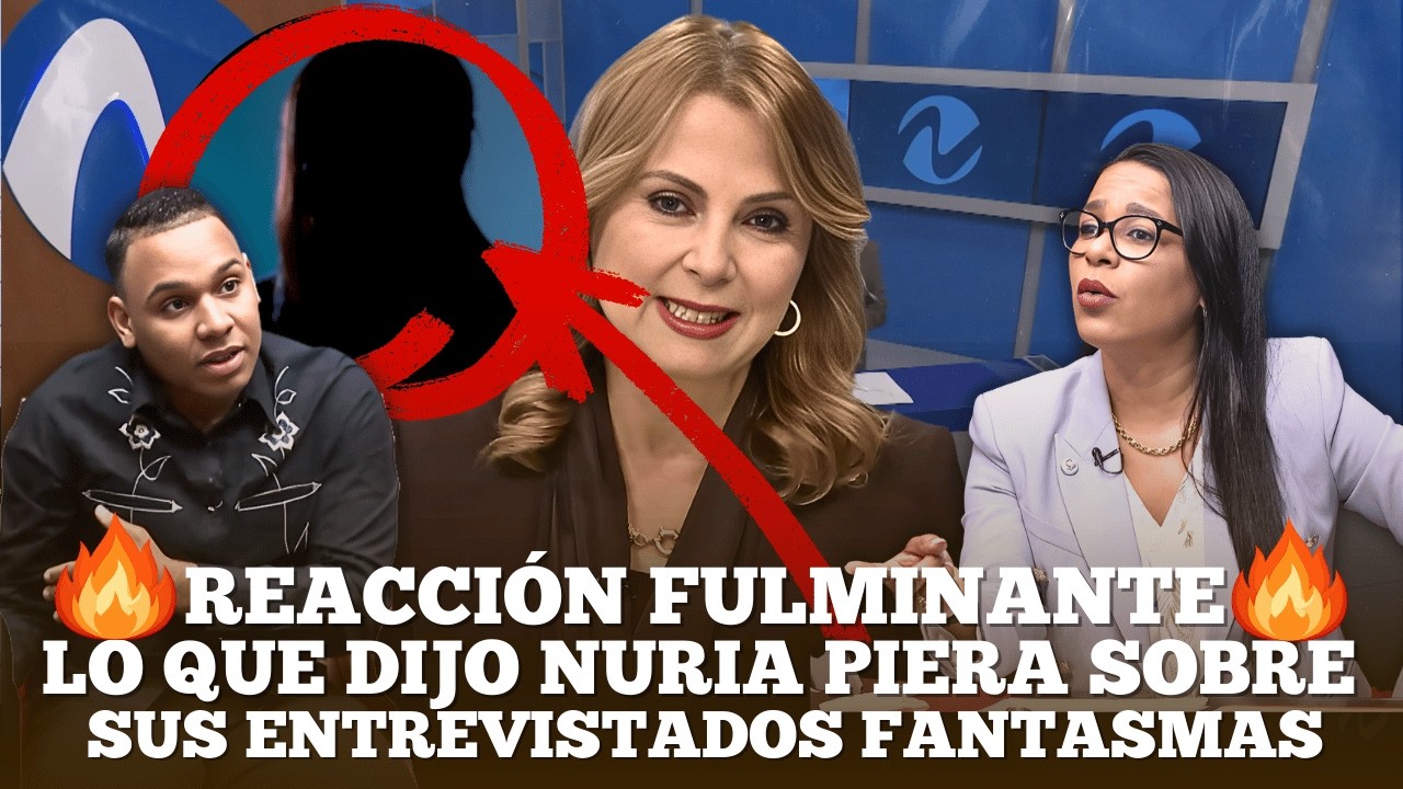 NURIA PIERA RESPONDE ATAQUES EN REDES POR USO DE DOBLES EN ENTREVISTAS CASO DR. FADUL