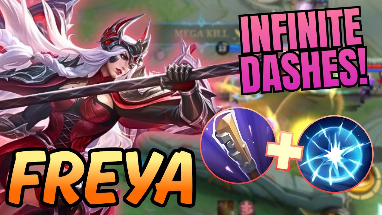 CHASE Freya is SO GOOD! - INFINITE DASHES with GOLDEN STAFF! | MLBB