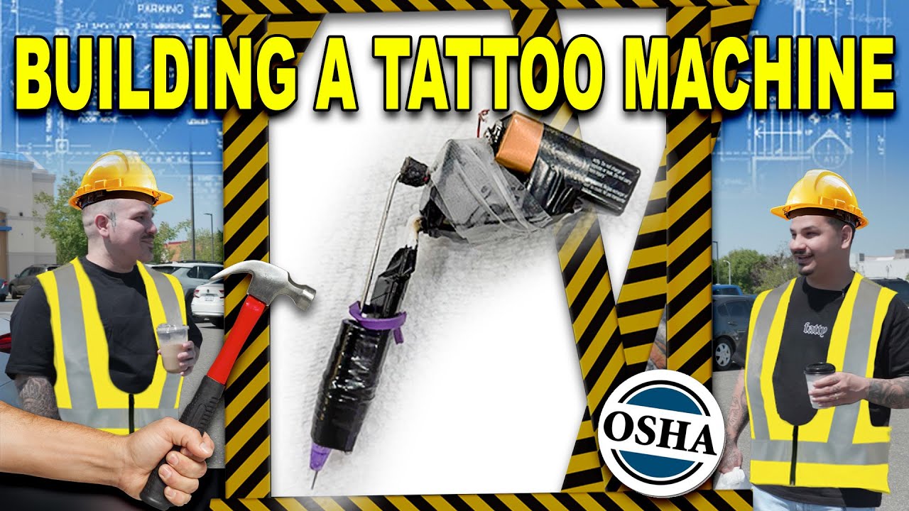 HOW TO MAKE A HOMEMADE TATTOO MACHINE (prison tattoo machine)