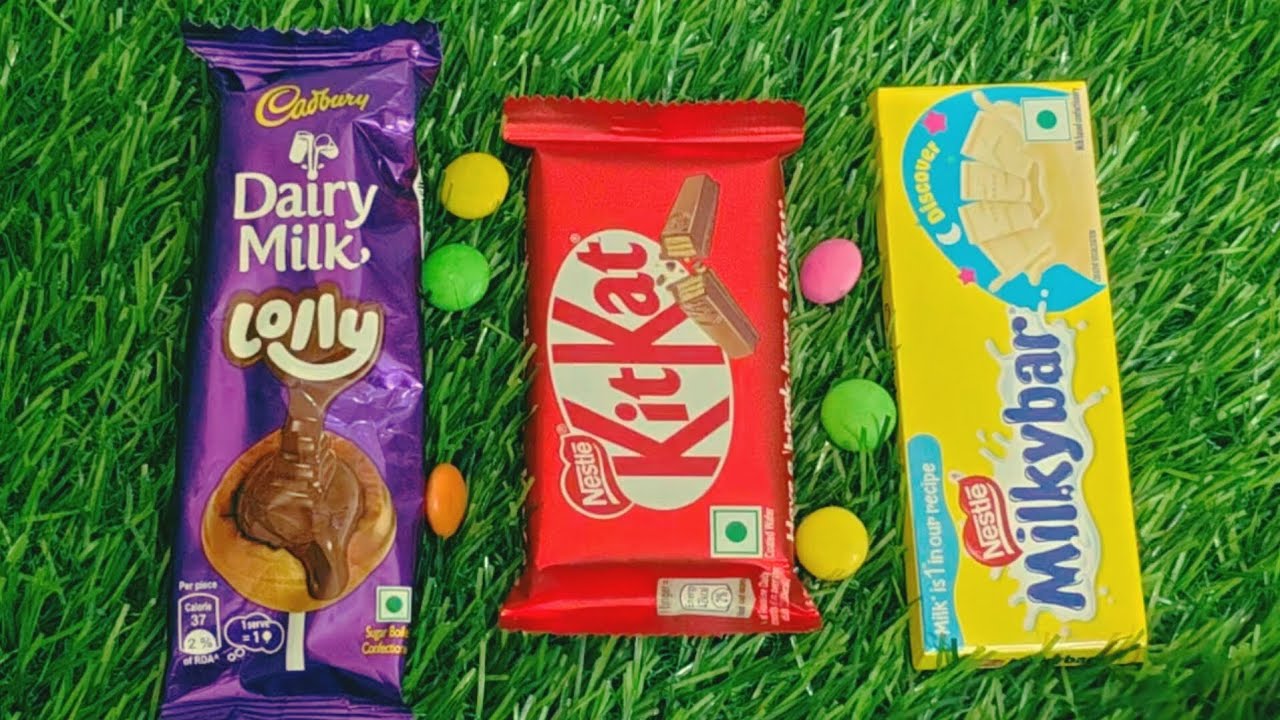 Chocolate 🍫 kitkat milkybar dairy milk candy 🍭