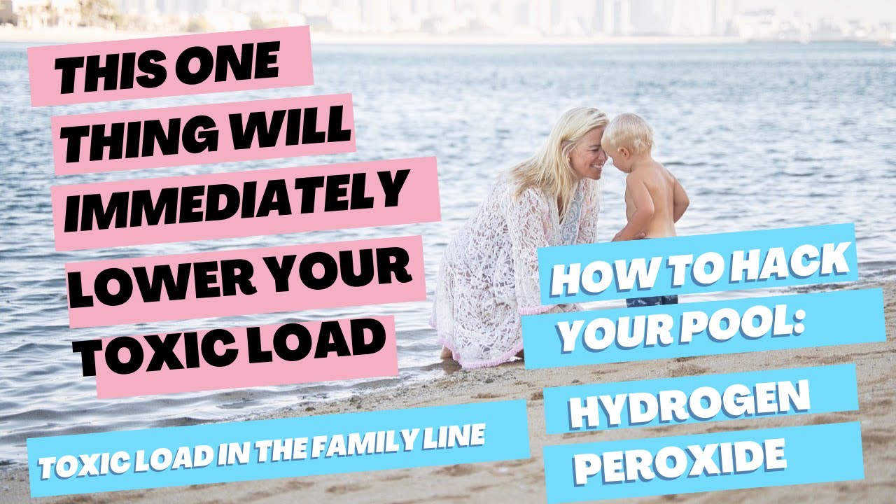 Hack you pool with Hydrogen Peroxide: Natural & non-toxic living tips