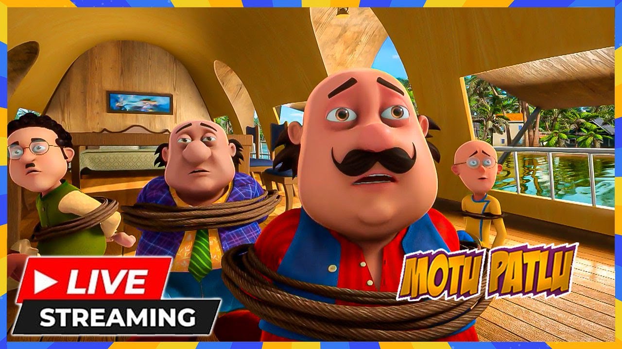 LIVE - Motu Patlu | মোটু পাতলু #motupatlu #motupatlukijodi #cartoon #motupatlufun #livestream
