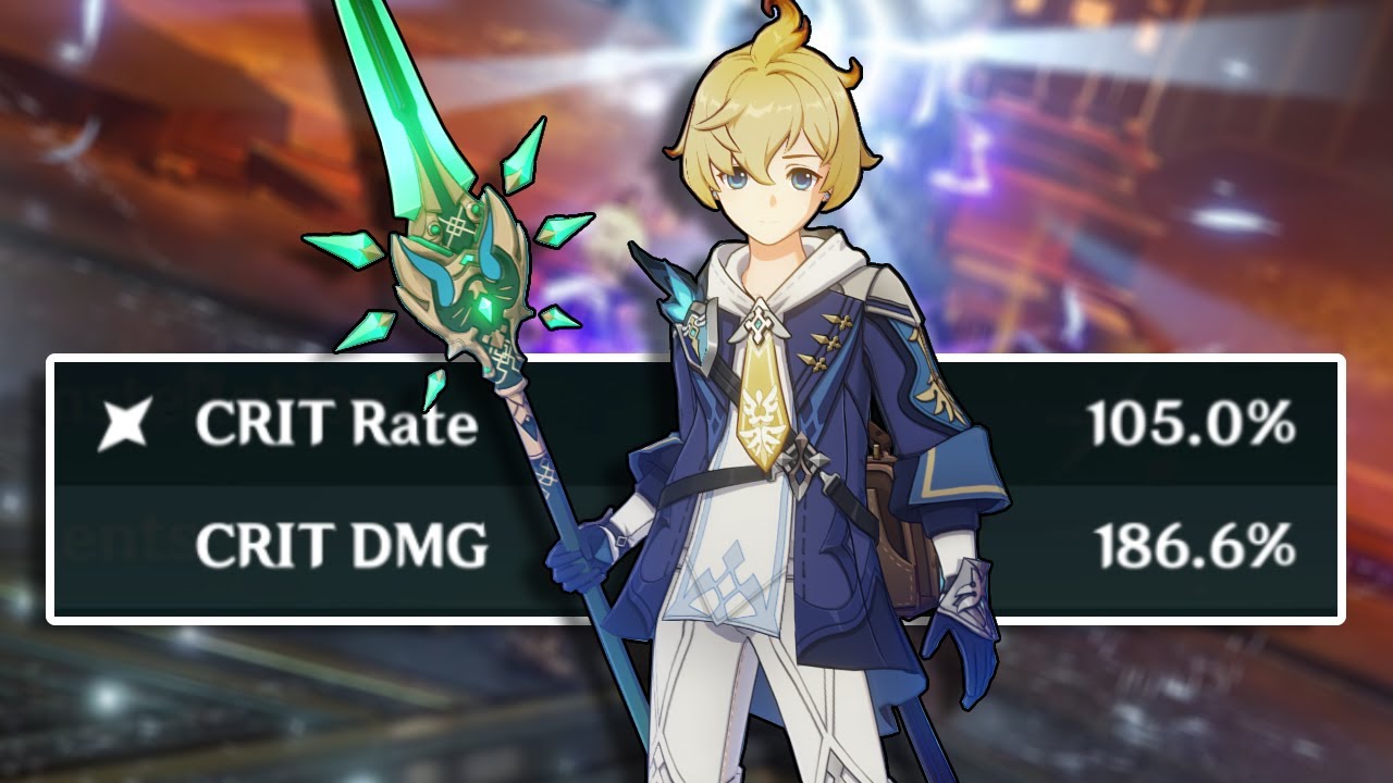 Mika, but Main DPS (100% CRIT Rate)
