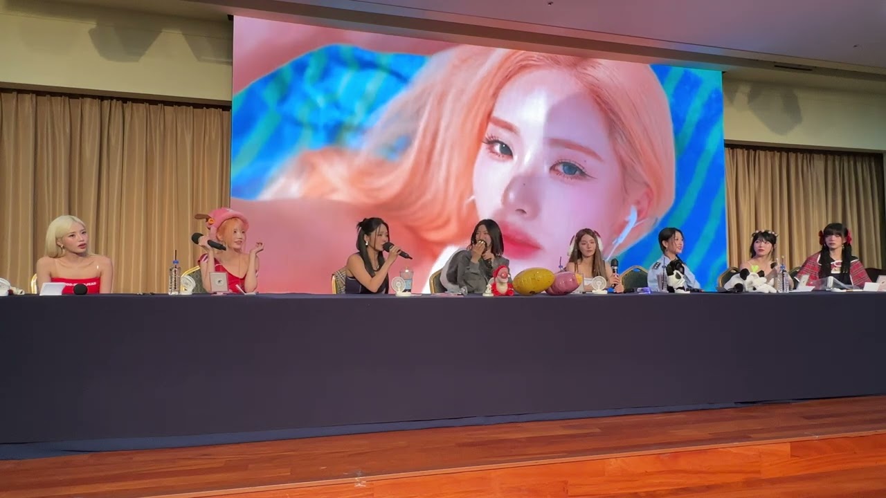 20240818 프로미스나인 Q&A #프로미스나인 #fromis_9 #이새롬 #송하영 #박지원 #노지선 #이서연 #이채영 #이나경 #백지헌