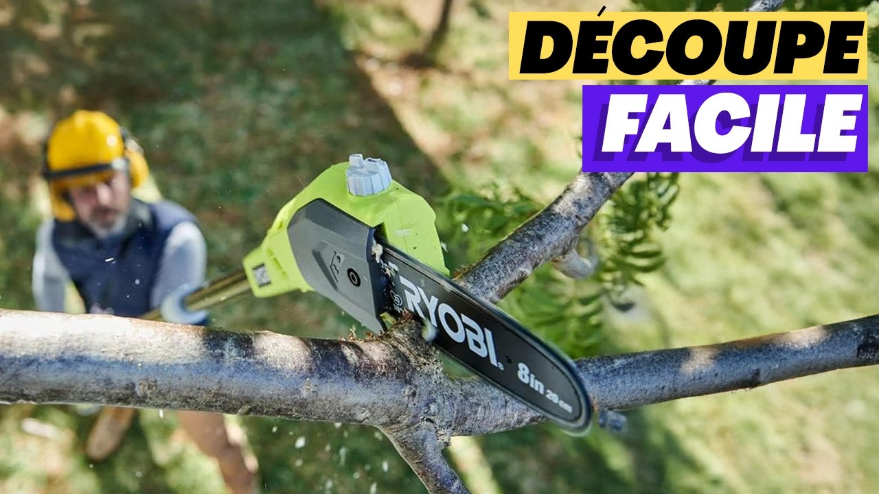 L’Élagueuse sur Perche Parfait & Ergonomique : RYOBI OPP1820 | Avis 2025