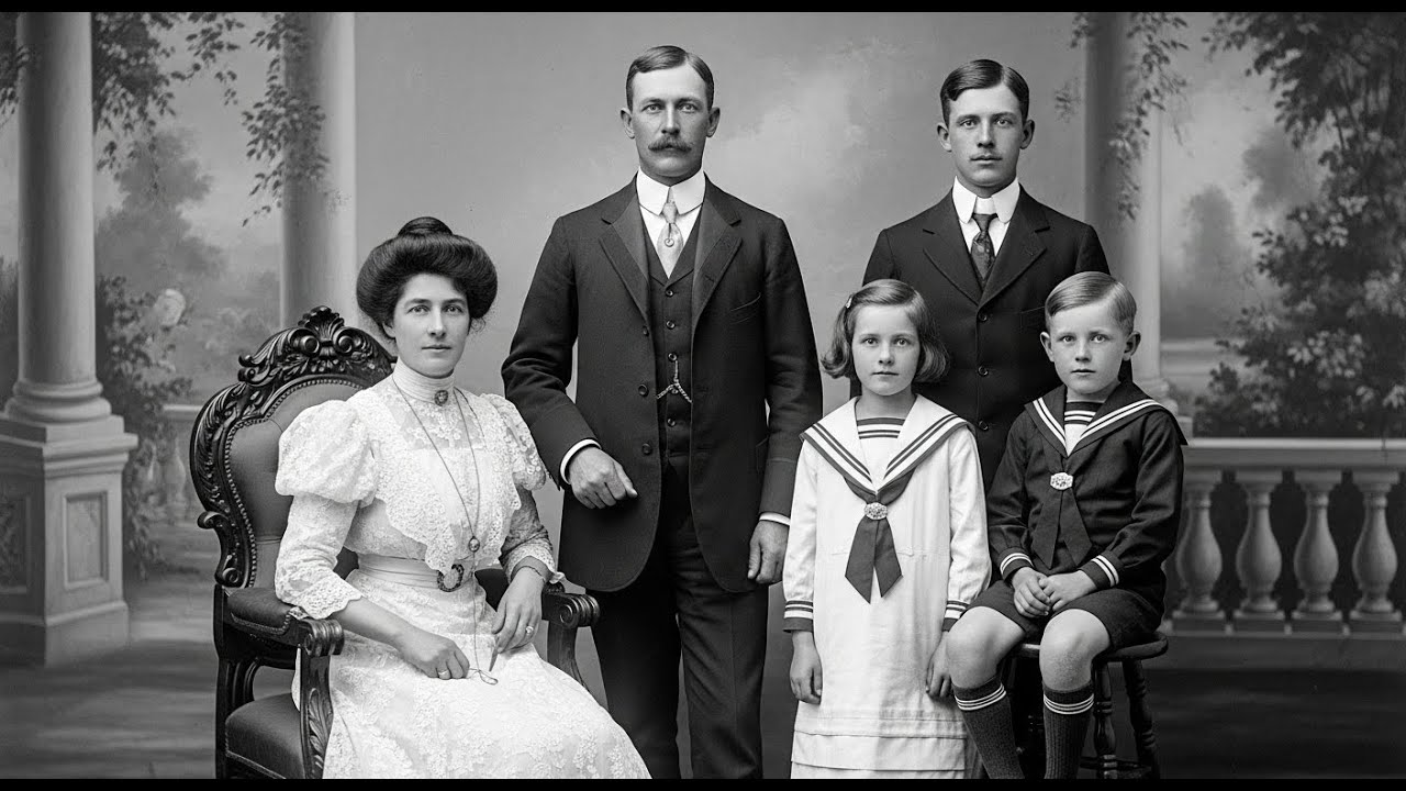 Этот семейный портрет 1910 года выглядит обыденно, но спустя несколько дней все исчезли без следа