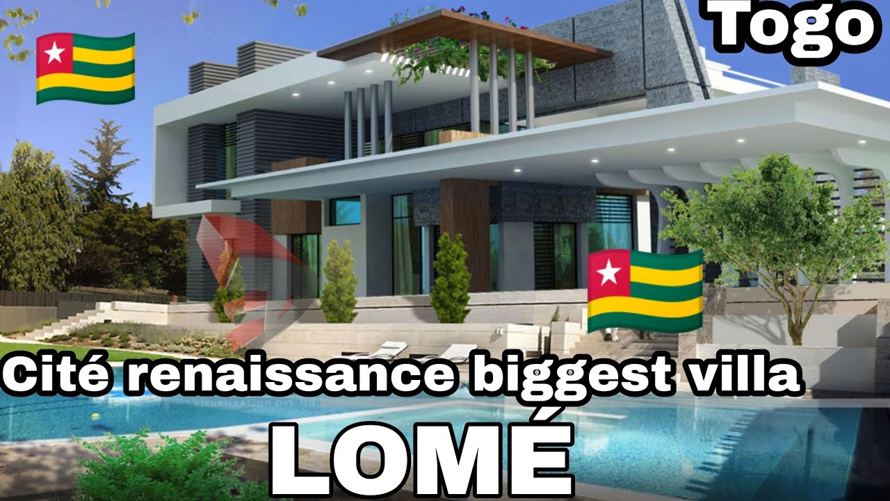 Biggest  underground villa Tour Cité renaissance caisse Togo. villas for sell in  Lomé Togo 🇹🇬🇹🇬