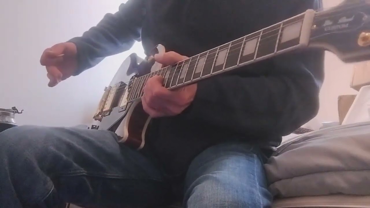 Randall Villarreal...Gary Moore.."Parisienne Walkways"...Cover/Solo..(New Les Paul)