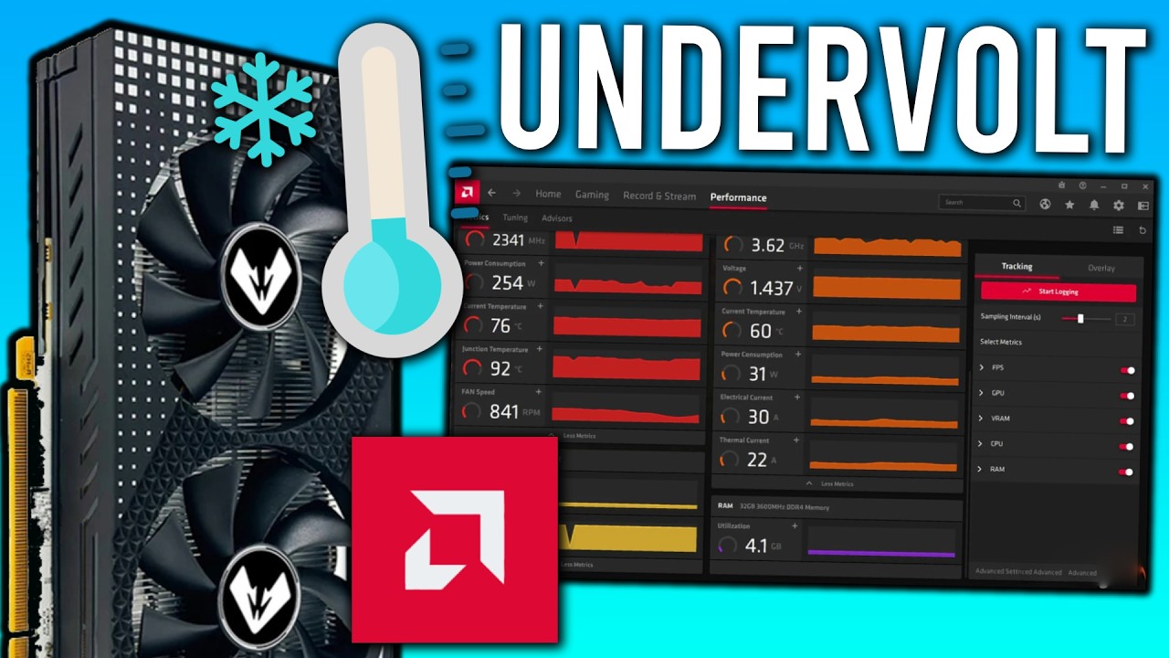 Bajar Temperatura de RX 580 570 / UNDERVOLT ✅ - AMD Adrenalin