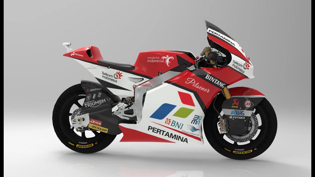 Mandalika Racing Team Moto2 remake by 57gen