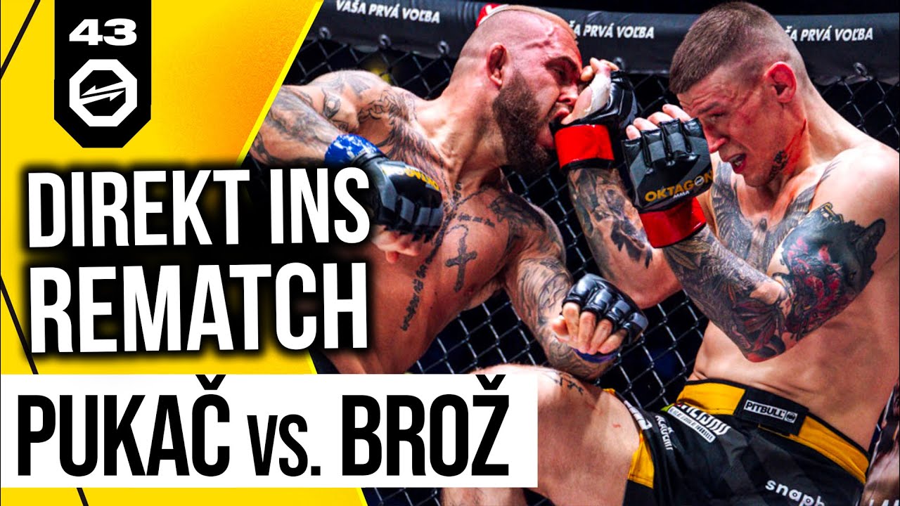 Pukac vs. Broz | FREE FIGHT | OKTAGON 43