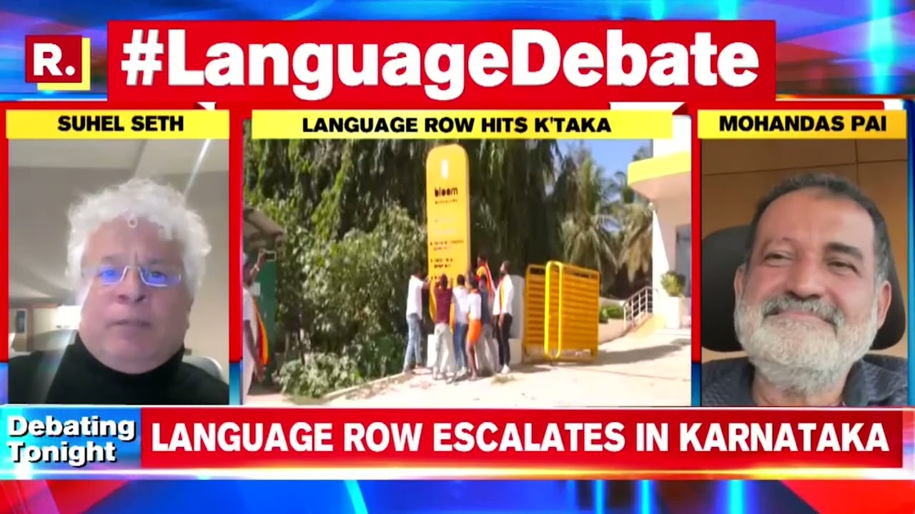Karnataka Language Row: Suhel Seth, Mohandas Pai Condemn Violence In Bengaluru During Protests